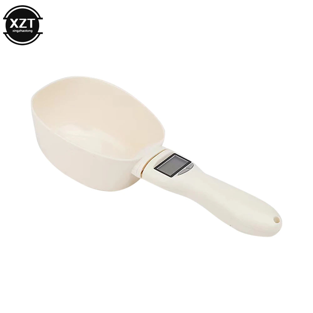 Digital Pet Food Measuring Scoop with LED Display – For Dogs & Cats