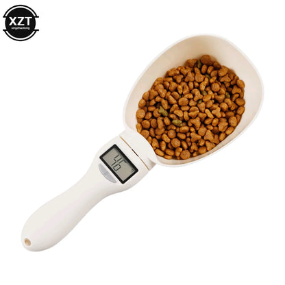 Digital Pet Food Measuring Scoop with LED Display – For Dogs & Cats
