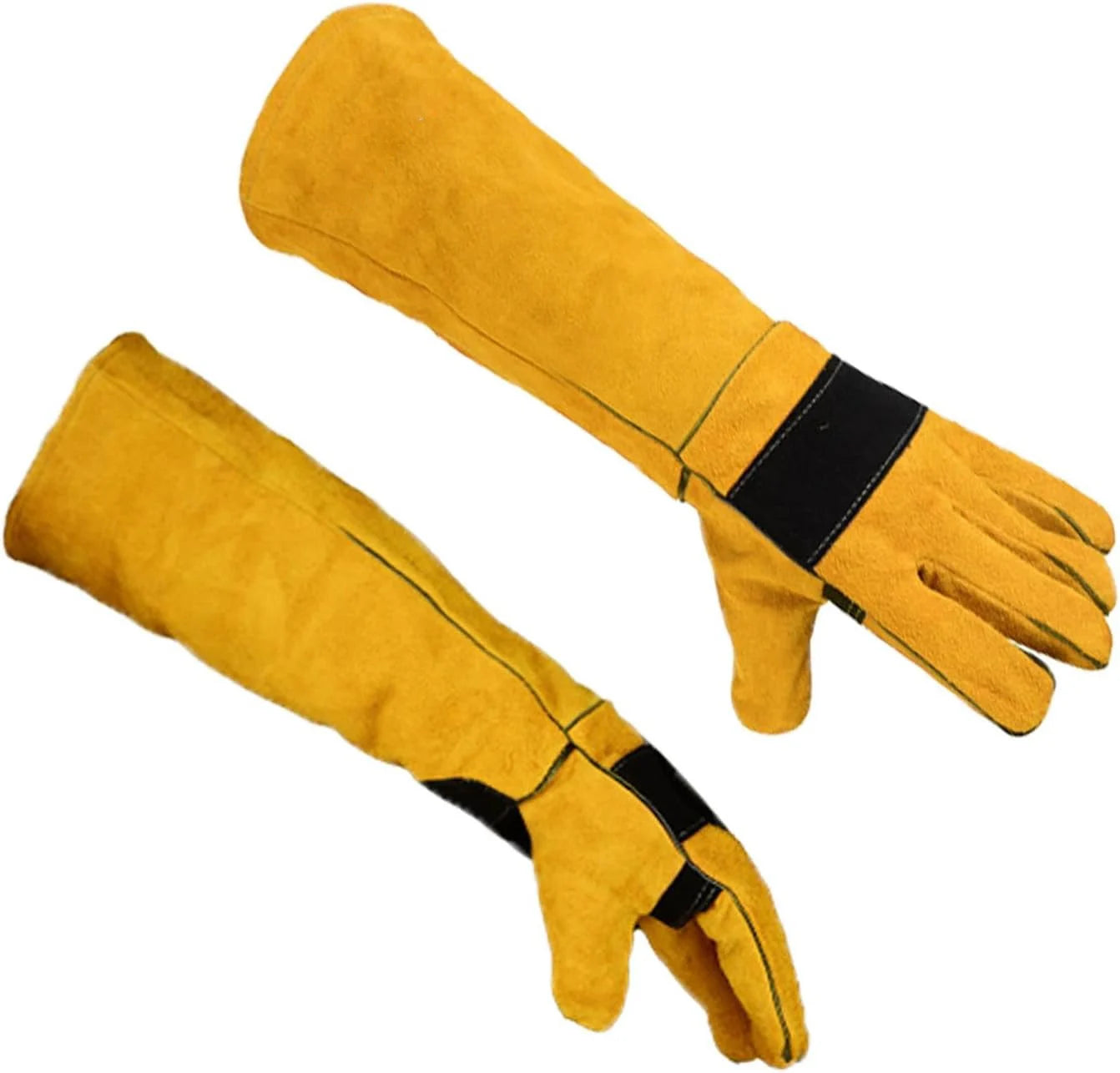 Long Anti-Bite Pet Gloves – Safe for Dogs, Cats & Reptiles